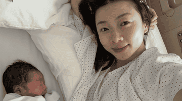 35岁程晓玥近况曝光！2小时顺产二胎，如今一家四口住进月子中心