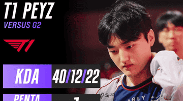 T1刷新国际赛最差战绩!Doran把把被突破!小将Peyz成院长了!