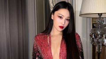 张馨予身材真丰腴!一袭深V裙领口开到腰差点“撑爆”,性感迷人