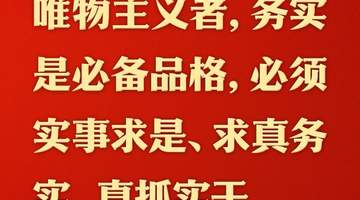 总书记的人民情怀|“必须实事求是、求真务实、真抓实干”