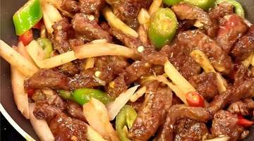 十分钟搞定的家庭姜烧牛肉 新手零失败的下饭快手菜