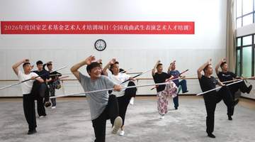 中国戏曲武生齐聚杭州 再续武戏薪火