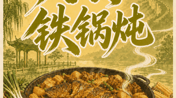 丹东铁锅炖有多香？锅盖一开就懂了