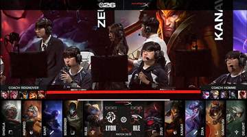 LOL-MSI:Zeus乌鸦“恶魔升华”力挽狂澜,HLE 3-2淘汰LYON