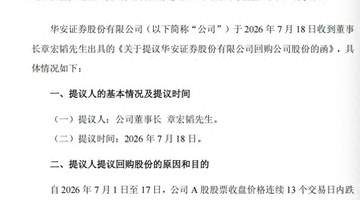 证券业回购潮再起：3家券商上限7亿护盘，市场信心待修复