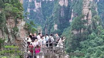 张家界多元文旅活动受热捧 暑期游客畅享峰林避暑研学亲子游