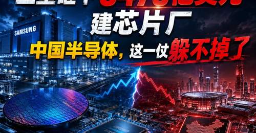 三星砸下6475亿美元建芯片厂,中国半导体,这一仗躲不掉了
