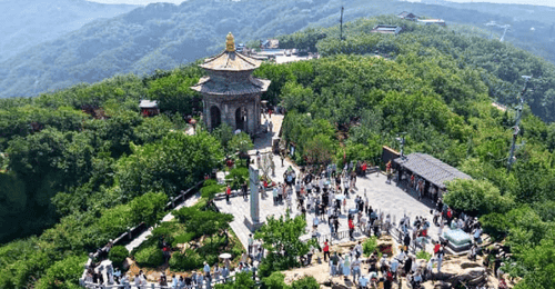 连云港云台山景区奏响夏日“清凉曲”