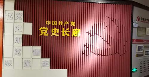 逛红色文化长廊 学健康主粮创新成果
