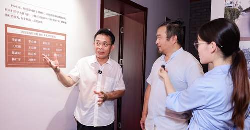 “流动的大运河文化讲习所”走进绍棠文学馆 跟着名家重读运河乡土文学故事