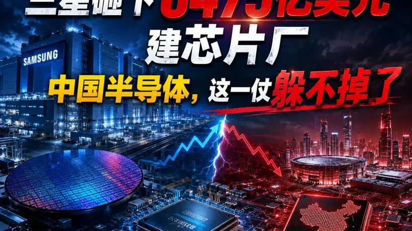 三星砸下6475亿美元建芯片厂,中国半导体,这一仗躲不掉了