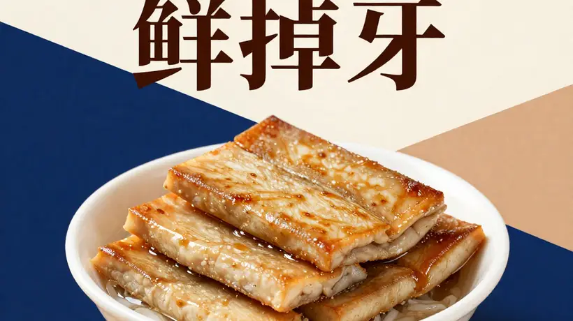 平江香干×海南鱼饼:豆香与鱼鲜的山海和弦,一碗“鲜掉牙”的组合