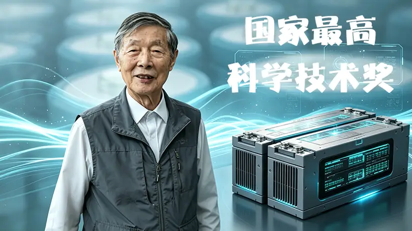 中国锂电池之父,拿下国家最高科学技术奖