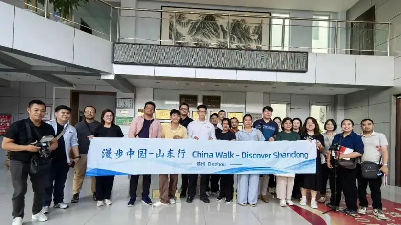 漫步中国—山东行活动走进德州展示发展成就和文化魅力