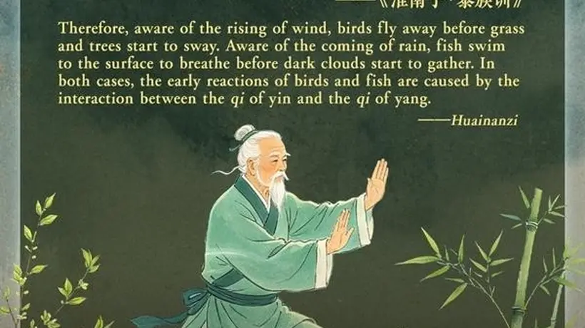 阴阳之气的交感运作与宇宙万物生成