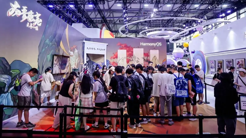 2026 ChinaJoy现场体验升级 鸿蒙独撑多元游戏活动拉满参与感