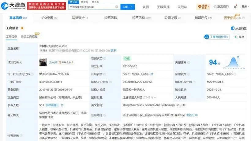 宇树科技王兴兴身价有望突破200亿 宇树科技IPO定价出炉 每股150.8元