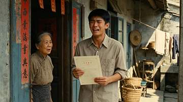 哑巴寡妇养我21年,我考上公务员那天,她突然开口说了句话