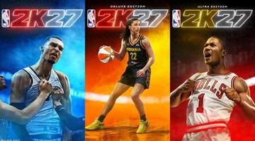NBA 2K27》9月4日发售 三版本封面人物及预售福利揭晓