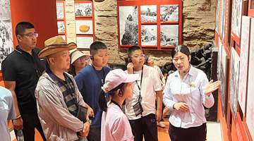 参观红旗渠纪念馆感受精神力量 多元活动让红色记忆可触可感
