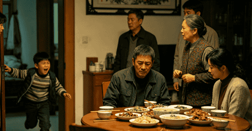 我调到省委的事家里谁都不知道,岳母在团圆饭上骂我不配当女婿,侄子突然跑进来:姑父