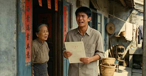 哑巴寡妇养我21年,我考上公务员那天,她突然开口说了句话