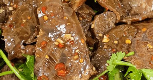 牛肉这样拌才够味,家常葱拌牛肉做法