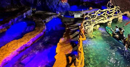 “昆明后花园”土官镇:来“MC溶洞”解锁16℃的夏天