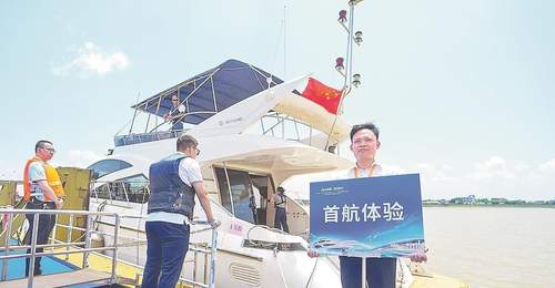 番禺新增三条游艇航线 莲花山港乘船直达海心沙海鸥岛紫坭堂
