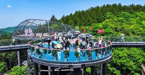 赴达州宣汉月亮坪享21℃清凉 逛树冠云廊赴音乐节住星空营地