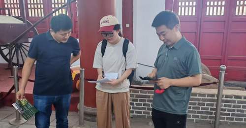 枣庄乡土非遗焕新探路 实践队员带游客解锁奚仲造车与中陈郝古陶瓷文化新体验