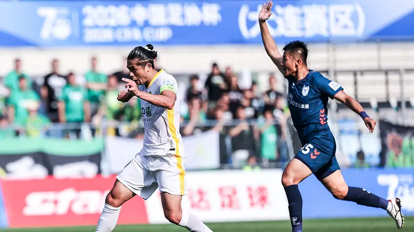 足协杯-张玉宁进球制胜 国安2-1力克大连可为晋级八强