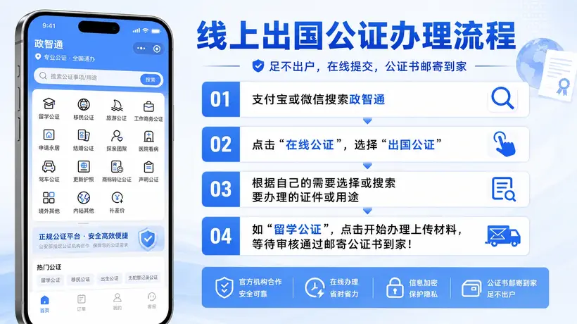 出行同意书公证能找人代办吗？线上办更省心——亲测指南来了