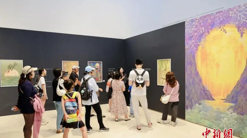 《久仰了大诗人》艺术展在光影中“复活”课本里的诗词