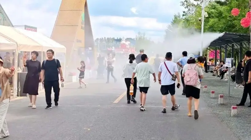 闫家岗稻田艺术农场夏季清凉游升级:喷雾小火车+精酿啤酒+亲子研学