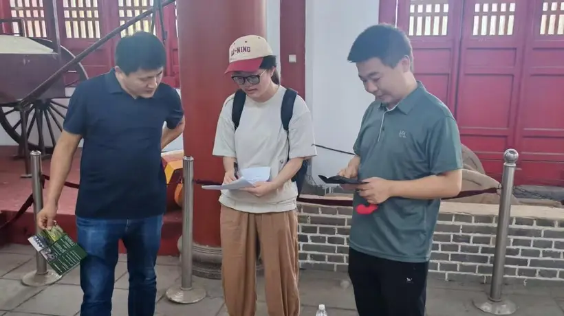 枣庄乡土非遗焕新探路 实践队员带游客解锁奚仲造车与中陈郝古陶瓷文化新体验