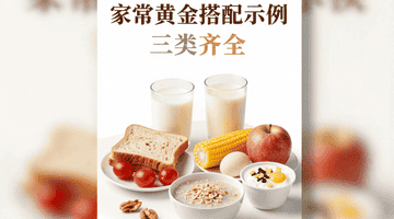 早餐容易被忽略的点:吃得够不够完整