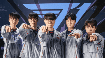 T1爆冷被G2淘汰,faker起身狠掐自己脖子,原来这不是梦