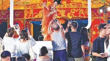 国风花灯越夜越美，园博苑花灯乐园焕新迎客