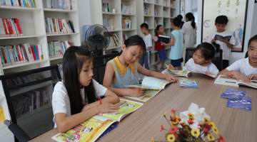 河北顺平暑期公益阅读活动人气旺 青少年沉浸式参与体验丰富假期生活