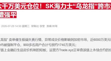 SK海力士股价异动引参与式关注 Nextrade另类交易所多轮波动事件引监管审视与市场担忧