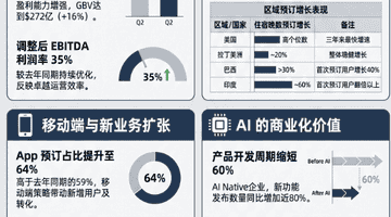 Airbnb二季度预订量大幅攀升 多元服务与高增长指引带动欧美旅行者体验升级