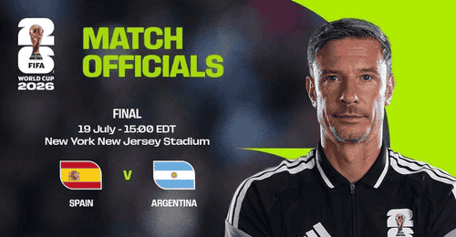 FIFA公布世界杯决赛裁判组:斯洛文尼亚名哨温契奇执法