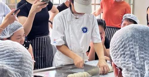 广东惠东大岭街道广式点心第二期培训班 亲手实操学技艺还能拿证get新技能