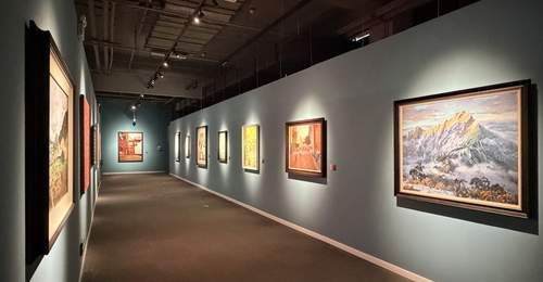 近百幅作品亮相“薪火溯源 大道新程”油画学术邀请展