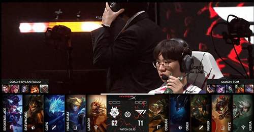 LOL-MSI:“克烈王”BB一打四主宰比赛,G2状态神勇3-1淘汰T1!