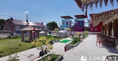 齐齐哈尔市满族风情度假村打造“湿地+民俗”文旅新地标