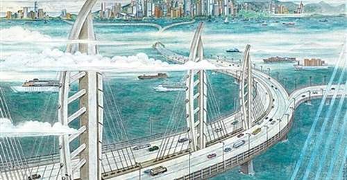 龙腾粤港澳 图绘湾区魂(读画)