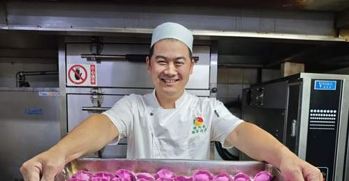 荷叶水和面,老字号手工莲藕水饺头伏上市
