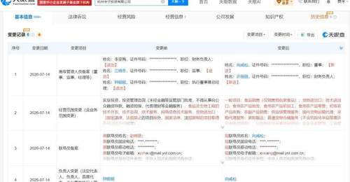 钟睒睒卸任杭州会子投资公司职务